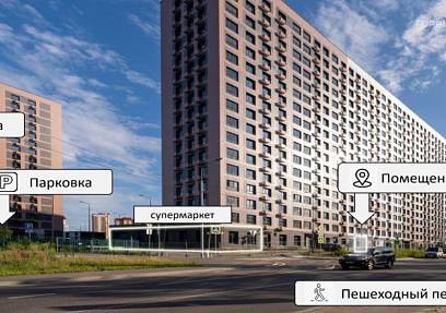 Продажа, ЖК Миловидное,  Проектируемый проезд,1 (69,9 м2)