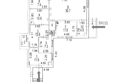 ГАБ, Абрамцевская, 9к1 (103,3 м2)