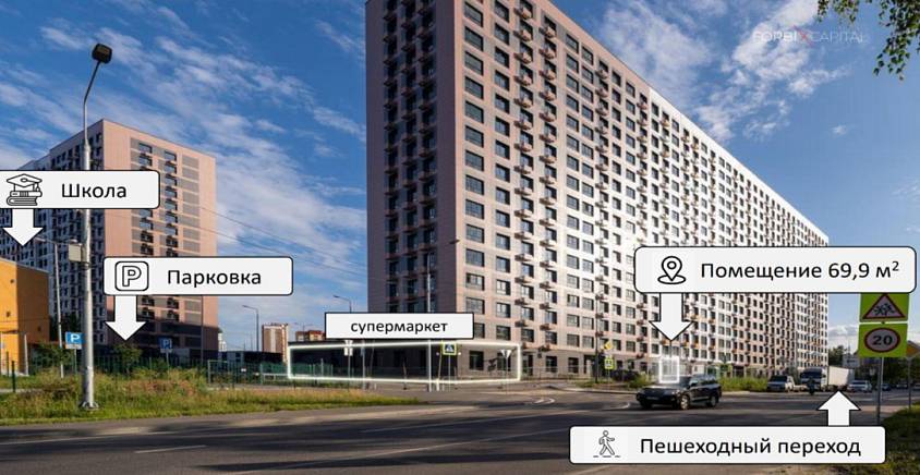 Продажа, ЖК Миловидное,  Проектируемый проезд,1 (69,9 м2) - фото-2