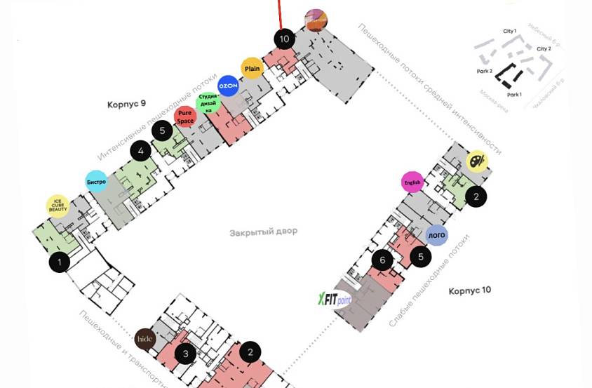 Аренда, ЖК ALIA, Урбан-блок park 1 корпус 9 (64,5 м2) - фото-3