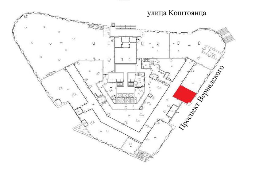 Аренда Проспект Вернадского, 80 (54,4 кв. м.) - фото-7