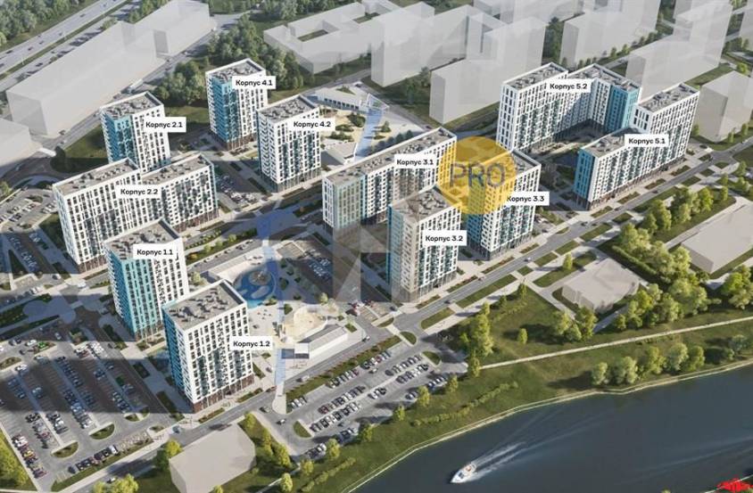 Продажа помещения, Прибрежный Парк, Очередь 1, Корпус 5.1, 87.42кв.м - фото-1