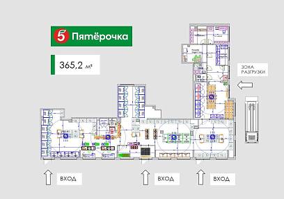 ГАБ, ЖК Родные кварталы, пос. Марушинское, квартал 33, д. 2 (365,2 м2)