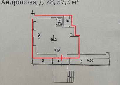 Пр-т Андропова, 28 (40 м)