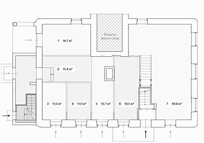 Аренда, Бауманская, 33/2стр.3 (19,5 м2)