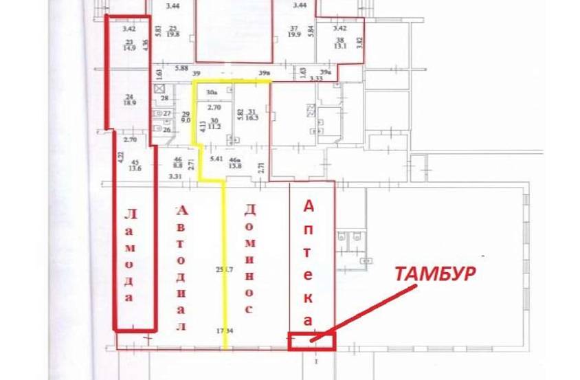 Аренда, Трофимова 32 к1, (121 м2) - фото-4