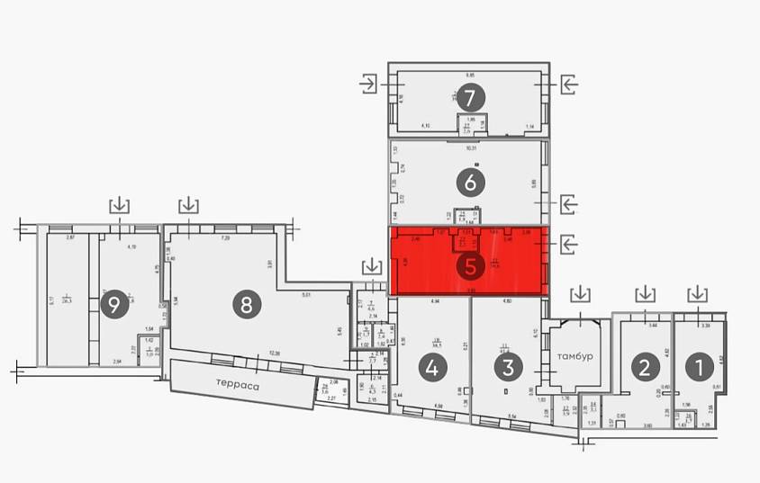Продажа, Долгоруковская, 27с1 (42,1 м2) - фото-4