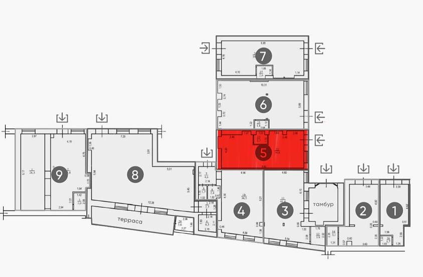 Продажа, Долгоруковская, 27с1 (42,1 м2) - фото-4