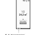 ГАБ, 1-я Новокузьминская 21к2 (24,2 м2) - фото-3