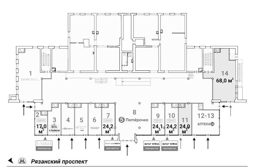 Продажа 1-я Новокузьминская 21к2 (68 кв.м.) - фото-3