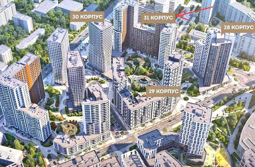 Аренда,ЖК СИМВОЛ , Крузенштерна, 3к3 (35 м2) - фото-4