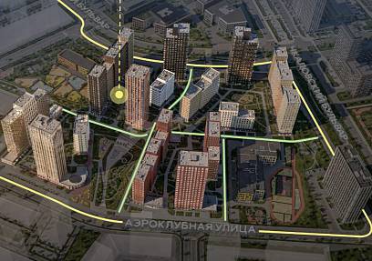 Аренда, ЖК ALIA, Урбан-блок city 1 корпус 1.1 (106,9 м2)
