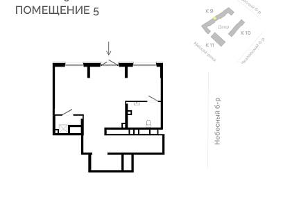 Аренда, ЖК ALIA, Урбан-блок park 1 корпус 9 (67,2 м2)