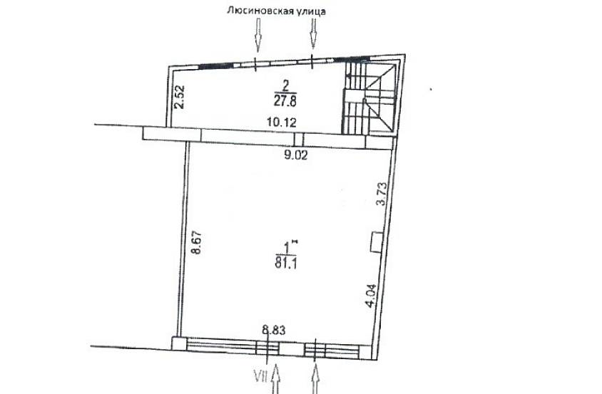 ГАБ, Большая Серпуховская улица дом 8/7 стр.2 (172,1 м2) - фото-3