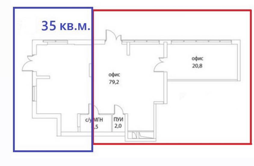 Аренда,ЖК СИМВОЛ , Крузенштерна, 3к3 (35 м2) - фото-6
