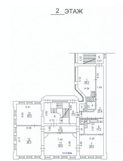 Аренда помещения, Большая Полянка, д.23с3; (1049,8 кв.м.) - фото-10