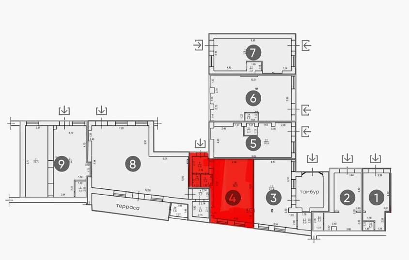 Продажа, Долгоруковская, 27с1 (47,2 м2) - фото-4