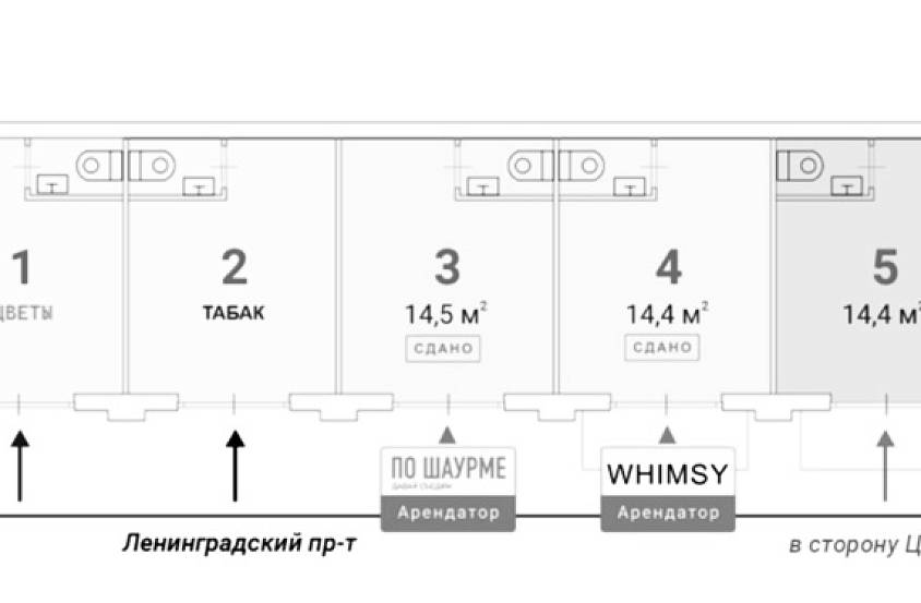 Продажа, Ленинградский проспект, 62с26 (14,4 м2) - фото-3