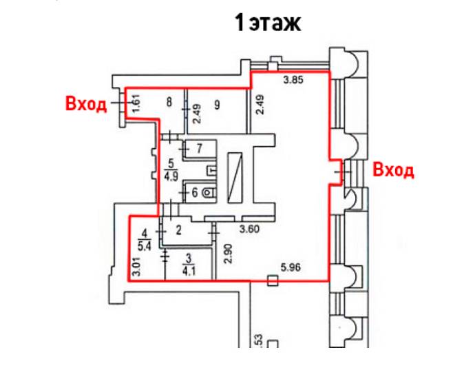 Аренда, Краснопрудная ул., д.26 (84 м2) - фото-5 Аренда, Краснопрудная ул., д.26 (84 м2) - фото-5