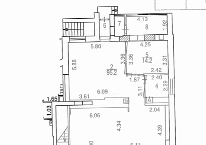 Аренда Вельяминовская, 6 (296 м)