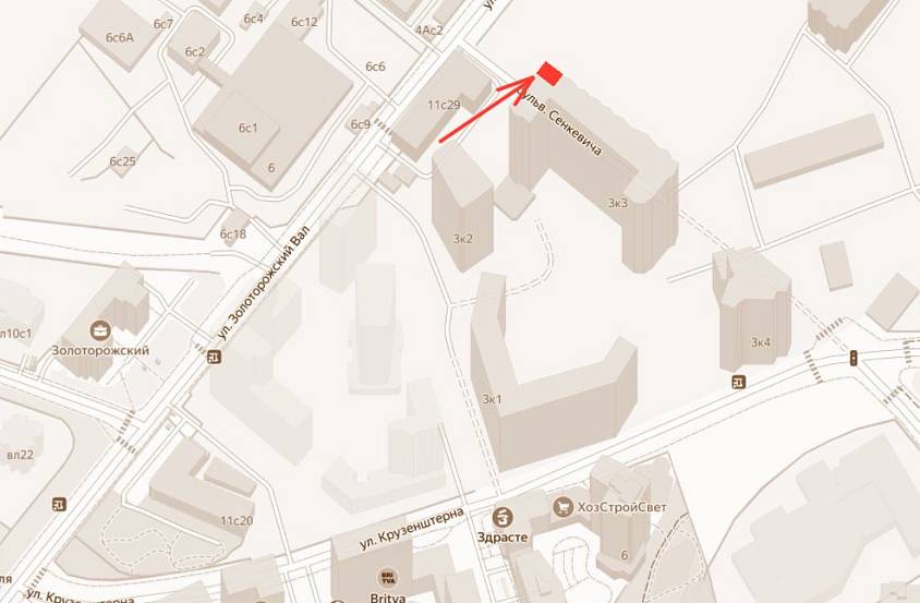 Аренда,ЖК СИМВОЛ , Крузенштерна, 3к3 (35 м2) - фото-5