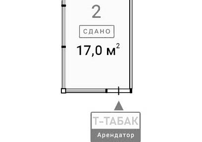 ГАБ, 1-я Новокузьминская 21к2 (17 м2)