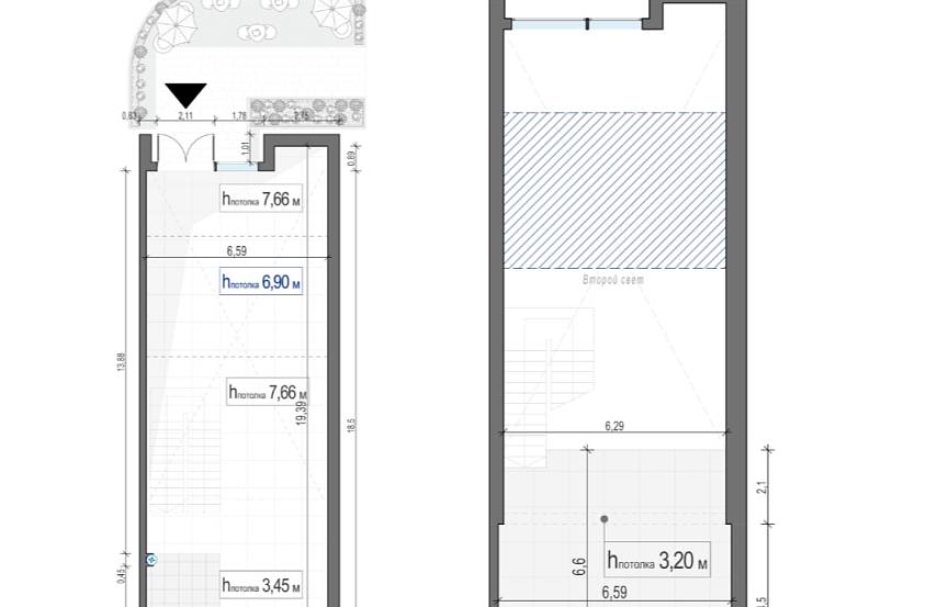 Продажа помещения ретейла в роскошном квартале Life Time Сергея Макеева, вл.11 (172,1 м2) - фото-5