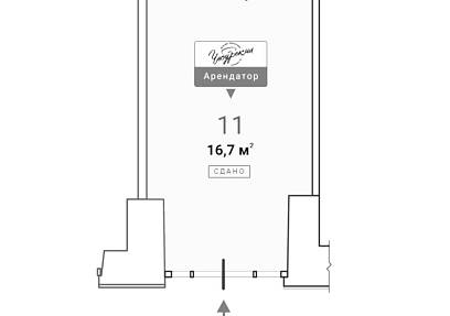 ГАБ, Дмитрия Ульянова 10/1к1 (16,7 кв.м.)
