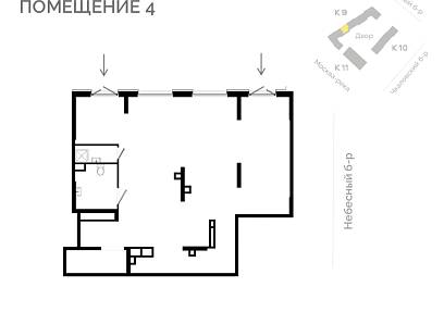 Аренда, ЖК ALIA, Урбан-блок park 1 корпус 9 (119,8 м2)